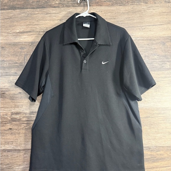 Nike Dri-Fit Men's Black Polo Shirt - Picture 1 of 4